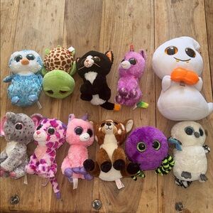 11 TY Babies selling as it is